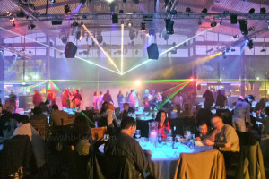 Laserinstallation @ Gan Hashikmim Wedding Hall, Israel