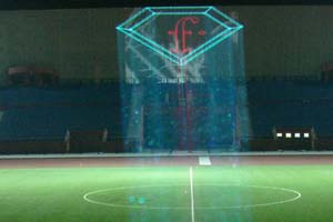Laser Projection @ Sports Stadium in Cairo, Egypt - 2