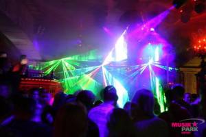 Laser Installation at Musikpark Erfurt / Germany - 12