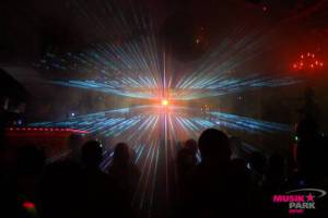 Laser Installation at Musikpark Erfurt / Germany - 19