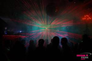 Laser Installation at Musikpark Erfurt / Germany - 9
