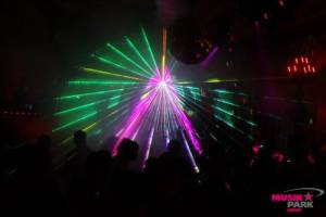 Laser Installation at Musikpark Erfurt / Germany - 3