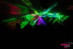 Laser Installation at Musikpark Erfurt / Germany - 6