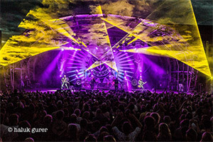 Laser Show @ Sounds of the City 2017, Manchester, UK