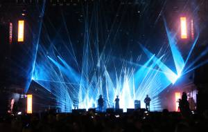 Lasershow @ Meskie Granie Tour 2018 in Polen - 3