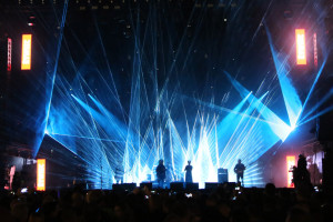Laser Show @ Meskie Granie Tour 2018 in Poland