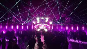 Laser Show for Moonbootica @ GuteZeit Festival in Germany - 2