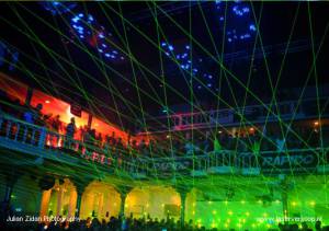 Lasershow at Paradiso, Netherlands - 5