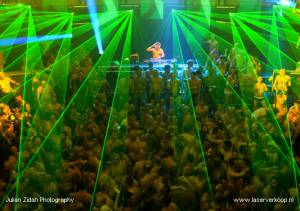 Lasershow at Paradiso, Netherlands - 6