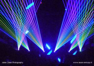 Lasershow at Paradiso, Netherlands - 9