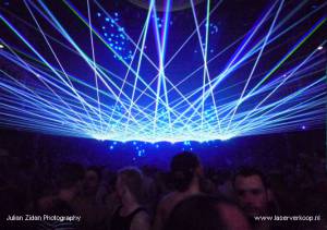 Lasershow at Paradiso, Netherlands - 10