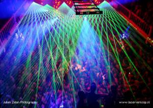 Lasershow at Paradiso, Netherlands - 12