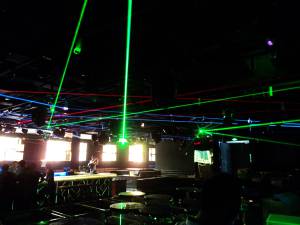 Laser Show @ Winebar Event in Nanjing, China - 2