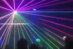 Laser Show @ Borderline Basel, Switzerland 2013