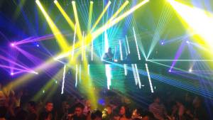 Laserinstallation im Gold Club in Ho Chi Minh City, Vietnam - 5