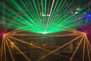 Nightclub FunPark in Marburg / Germany - laser show installation - 7