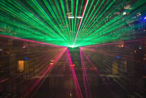 Nightclub FunPark in Marburg / Germany - laser show installation - 8
