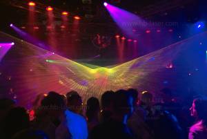 Nightclub FunPark in Marburg / Germany - laser show installation - 11