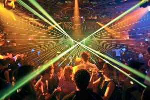 Nightclub FunPark in Marburg / Germany - laser show installation - 15