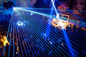 Laser Show @ Opera Club - Zagreb, Croatia - 2