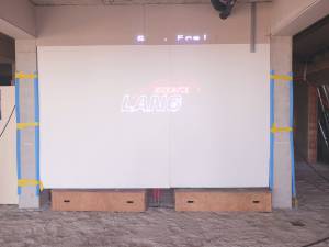 Laserprojektion @ Ekkarthof - 3
