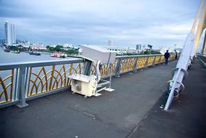 Rama VIII Bridge in Bangkok, Thailand - 4
