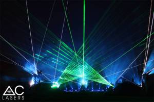 Lasershow @ Alton Towers Fireworks 2017, UK - 3