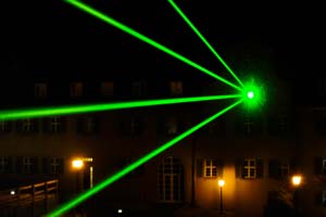Lasershow beim Kapfenburg Jahrestag, 2006 - 2
