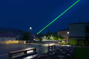 Sky Laser @ State Horticultural Show in Schwäbisch Gmünd, 2014