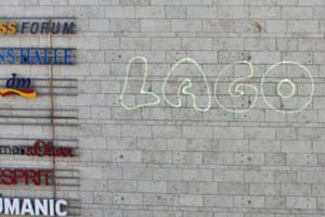 Logo Projection for LAGO Shopping Center, Constance / Germany - 5