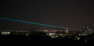 Outdoor laser over Lake Constance - 3