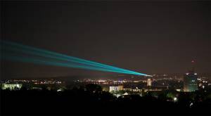 Outdoor laser over Lake Constance - 4