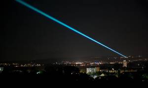 Outdoor laser over Lake Constance - 5