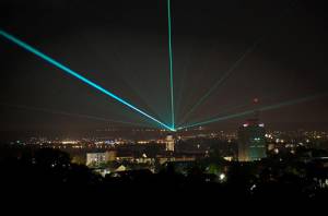 Outdoor laser over Lake Constance - 6