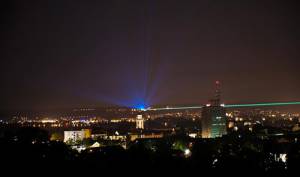 Outdoor laser over Lake Constance - 8
