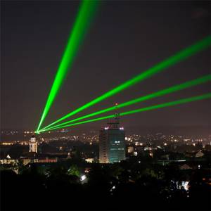 Outdoor laser over Lake Constance - 14