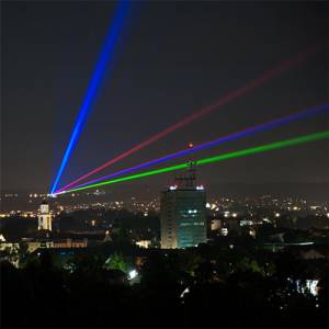 Outdoor laser over Lake Constance - 17