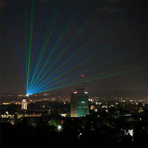 Outdoor laser over Lake Constance - 18