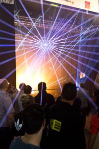 Lasershow auf der Prolight und Sound 2015, Frankfurt - 16