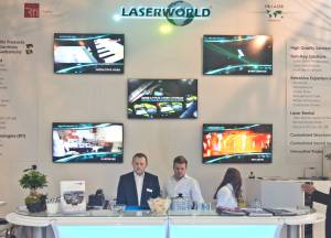 Lasershow auf der Prolight und Sound 2015, Frankfurt - 18