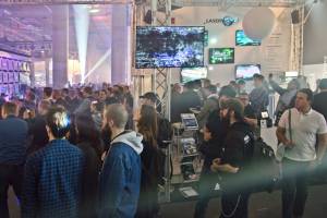 Lasershow auf der Prolight und Sound 2015, Frankfurt - 9