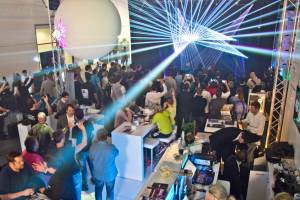 Lasershow auf der Prolight und Sound 2015, Frankfurt - 4