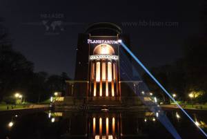Planetarium Hamburg - Lasershow-Installation - 17