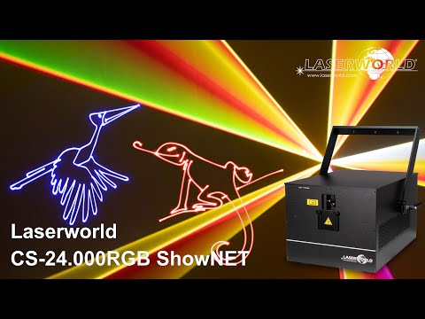 Product Video Laserworld CS-24.000RGB ShowNET